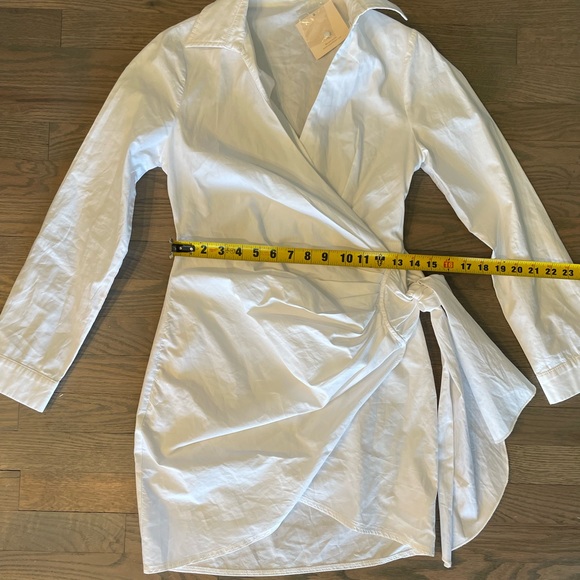 NWT Revolve superdown sophie draped mini dress - Picture 7 of 10